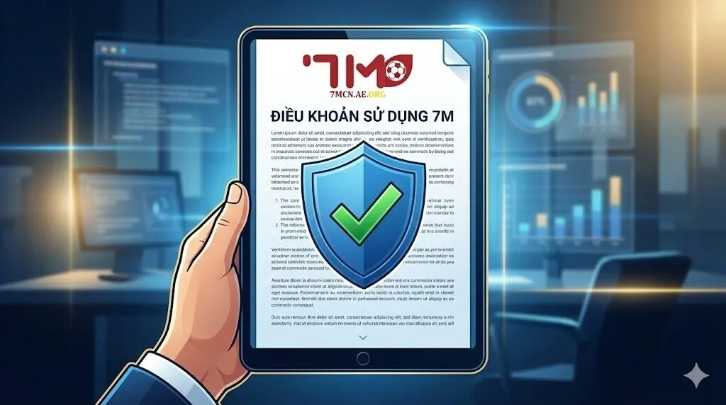 Quy định chung về tài khoản bên trong điều khoản sử dụng của 7m